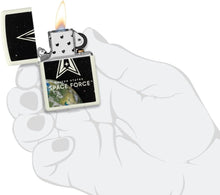 Load image into Gallery viewer, Zippo - Customized Message on U.S. Space Force™ Glow in The Dark Pocket 46421