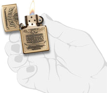 Load image into Gallery viewer, Zippo Lighter- Personalized Engrave for Jim Beam Kentucky Bourbon 254BJB