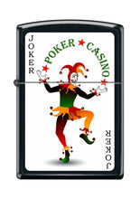 Load image into Gallery viewer, Zippo Lighter- Personalized Engrave Ace of Spades Card Casino Joker #Z5051