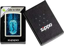Load image into Gallery viewer, Zippo Tube Woman Design Glow in The Dark Matte Pocket Lighter