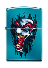 Load image into Gallery viewer, Zippo Lighter- Clown Laughing Tattoo High Polish Blue Windproof Lighter #Z5093