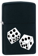 Load image into Gallery viewer, Zippo Lighter- Personalized Engrave Ace of Spades Card Game Dice Black #Z443