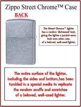 Load image into Gallery viewer, Zippo Lighter-Lucky Shot Street Chrome Windproof Lighter #Z5386