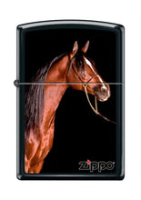 Load image into Gallery viewer, Zippo Lighter- Horse Caballo Black Matte Windproof Lighter #Z5162