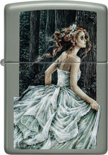 Load image into Gallery viewer, Zippo Victoria Frances Sage Pocket Lighter