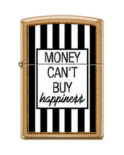 Load image into Gallery viewer, Zippo Lighter- Personalized Engrave Money Brushed Brass Windproof Lighter Z5509