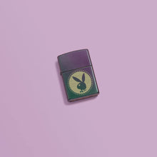 Load image into Gallery viewer, Zippo Lighter - Personalized Customize Message Engrave on Backside for Playboy Bunny (Iridescent 48380)
