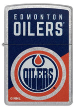 Load image into Gallery viewer, Zippo Lighter - Custom Engraved with Your Message for NHL Edmonton Oilers 2024 Street Chrome Pocket Lighter 46192