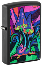 Load image into Gallery viewer, Zippo Lighter- Personalized Engrave Mushroom Trip Black Light 48386