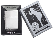 Load image into Gallery viewer, Zippo Lighter -Personalized Message Engraved Customized for 1935 Replica Original Zippo Lighter 1935 No/slashes