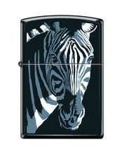 Load image into Gallery viewer, Zippo Lighter-Illusion Zebra Black Matte Windproof Lighter #Z5438