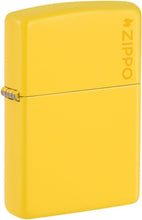 Load image into Gallery viewer, Zippo Customized Message Sunflower Yellow Lemon Color with Zippo Logo - 46019ZL