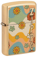 Load image into Gallery viewer, Zippo Lighter- Personalized Engrave Blossoms Flower Power Flower Power 48503