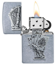 Load image into Gallery viewer, Zippo Lighter- Personalized Engrave Ace of SpadesZippo Dead Mans Hand 49536