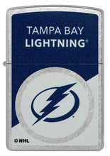 Load image into Gallery viewer, Zippo Lighter - Custom Engraved with Your Message for NHL Tampa Bay Lightning 2024 Street Chrome Pocket Lighter 46207
