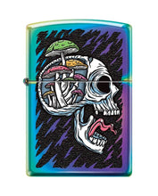 Load image into Gallery viewer, Zippo Lighter- Personalized Engrave Skull Mushrooms Brain Design #Z5517