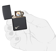 Load image into Gallery viewer, Zippo Lighter- Personalized Engrave Pipe Design Pipe Insert Pipe 218PL