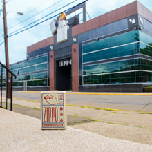 Load image into Gallery viewer, Zippo Lighter - Personalized Customize Message Engrave on Backside for Zippo Brand Design Logo Lighter (Retro Poster Design 48397)