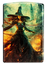 Load image into Gallery viewer, Zippo Lighter - Custom Engraved with Your Message for Fire Mage Design 540 Tumbled Brass Pocket Lighter 46275