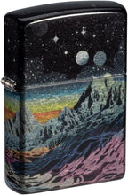 Load image into Gallery viewer, Zippo - Customized Message on Space in Color 540 Tumbled Chrome Pocket 46432