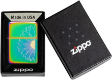 Load image into Gallery viewer, Zippo Lighter - Custom Message Engrave Engraved Daisy Flower Multi Color 48668