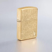 Load image into Gallery viewer, Zippo Lighter - Custom Engraved with Your Message for Lighter, Metal, Gold, One Size 46398