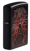 Load image into Gallery viewer, Zippo Lighter- Personalized Engrave Animal Design Black Widow Spider 49791