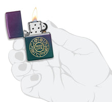 Load image into Gallery viewer, Zippo Lighter- Personalized Engrave Ace of Spades Card Game Lucky Symbols 49399