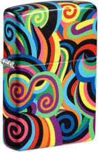 Load image into Gallery viewer, Zippo Customized Message on Rick Rietveld Glowing Swirls Glow in The Dark 46491