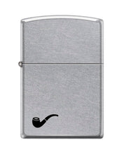 Load image into Gallery viewer, Zippo Lighter- Pipe Design Pipe Insert Windproof Lighter (Street Chrome #Z5548)