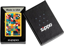 Load image into Gallery viewer, Zippo Lighter - Customized Message on Barn Quilt Sunflower Pocket Lighter 46586