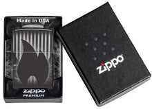 Load image into Gallery viewer, Zippo Lighter - Personalized Customize Message Engrave on Backside for Zippo Brand Design Logo Lighter (Flame 360 48738)