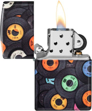 Load image into Gallery viewer, Zippo Lighter- Personalized Engrave Music Guitar Musical Note Records 48770