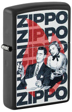 Load image into Gallery viewer, Zippo Lighter - Custom Engraved with Your Message for Lighter, Metal, Black, One Size 46475