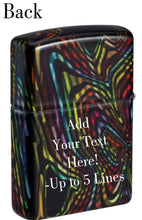 Load image into Gallery viewer, Zippo - Customized Message on Glowing Illusion Glow in The Dark Pocket 46427