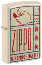 Load image into Gallery viewer, Zippo Lighter - Personalized Customize Message Engrave on Backside for Zippo Brand Design Logo Lighter (Retro Poster Design 48397)