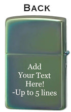 Load image into Gallery viewer, Zippo Lighter- Personalized Engrave for Unicorn Unicorn Forests Chameleon Z5032