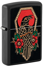 Load image into Gallery viewer, Zippo Lighter- Personalized Engrave Animals Outdoors Nature Crow #48611