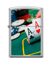 Load image into Gallery viewer, Zippo Lighter- Personalized Engrave Ace of SpadesZippo Aces #Z5410