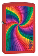 Load image into Gallery viewer, Zippo Lighter - Personalized Message Engraved on Backside for Rainbow #Z423 Windproof Zippo Lighter