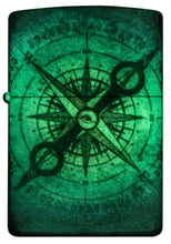 Load image into Gallery viewer, Zippo Lighter- Personalized Engrave for Compass Design Glow in The Dark 48562