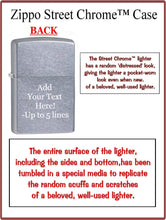 Load image into Gallery viewer, Zippo Lighter - Personalized Message Engraved Backside on Heart Design Windproof Lighter Small Red Heart 29060