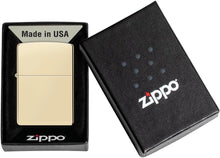 Load image into Gallery viewer, Zippo Lighter- Custom Message Engraved on Classic Champagne Pocket Lighter 46682