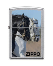 Load image into Gallery viewer, Zippo Lighter- Personalized Engrave Andalusian Horses #Z5376