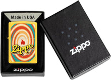 Load image into Gallery viewer, Zippo Lighter - Customized Message Swirls Design Sunflower Pocket Lighter 46570
