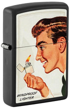 Load image into Gallery viewer, Zippo Lighter - Custom Engraved with Your Message for Vintage Ad Lighter Set Matte Pocket Lighters 46295