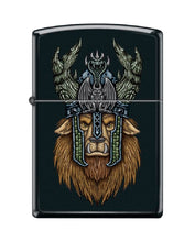 Load image into Gallery viewer, Zippo Lighter- Odin Viking Norse Windproof Lighter (Lion King #Z6040)
