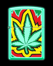 Load image into Gallery viewer, Zippo Lighter - Leaf Designs Indoor Outdoor Windproof Zippo Lighter (Leaf Z5540)