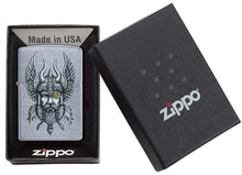 Load image into Gallery viewer, Zippo Lighter- Personalized Engrave on Viking Design Warrior #29871