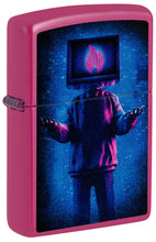 Load image into Gallery viewer, Zippo Lighter - Personalized Customize Message Engrave on Backside for Zippo Brand Design Logo Lighter (Flame TV 48515)